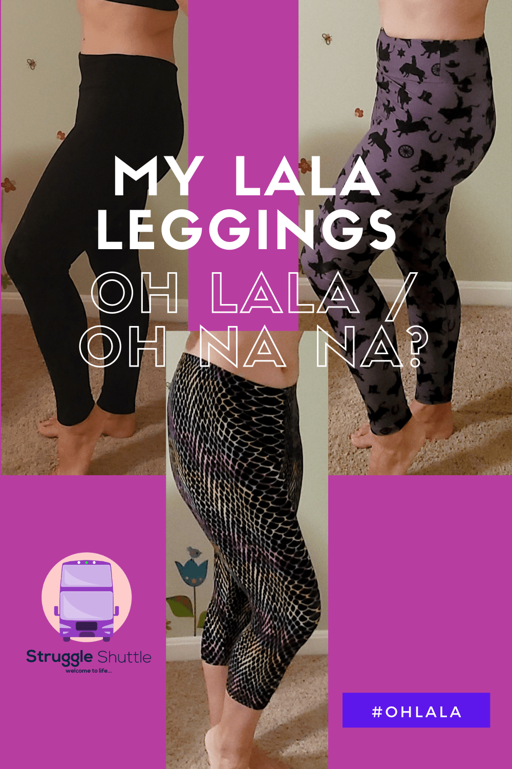 my lala leggings review pin