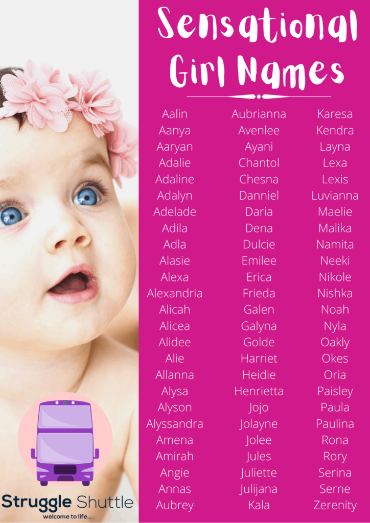 150 Unique and Meaningful Baby Names 2021 Struggle Shuttle