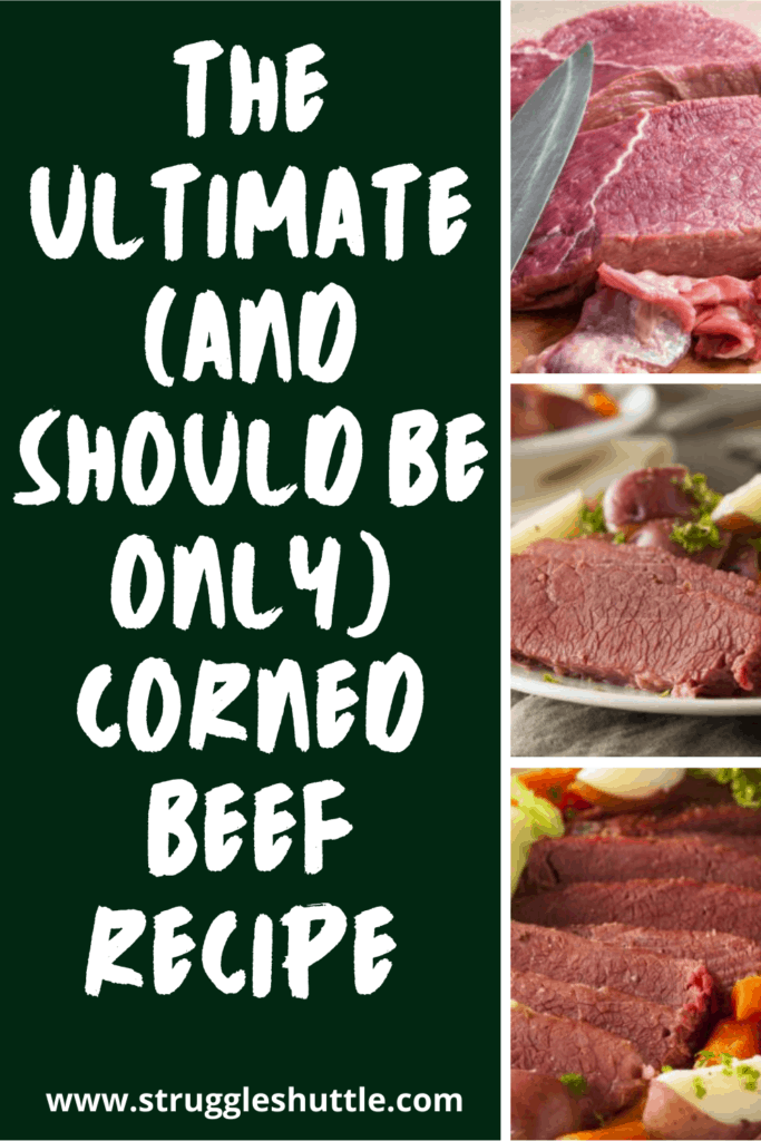 ultimate corned beef recipe pin