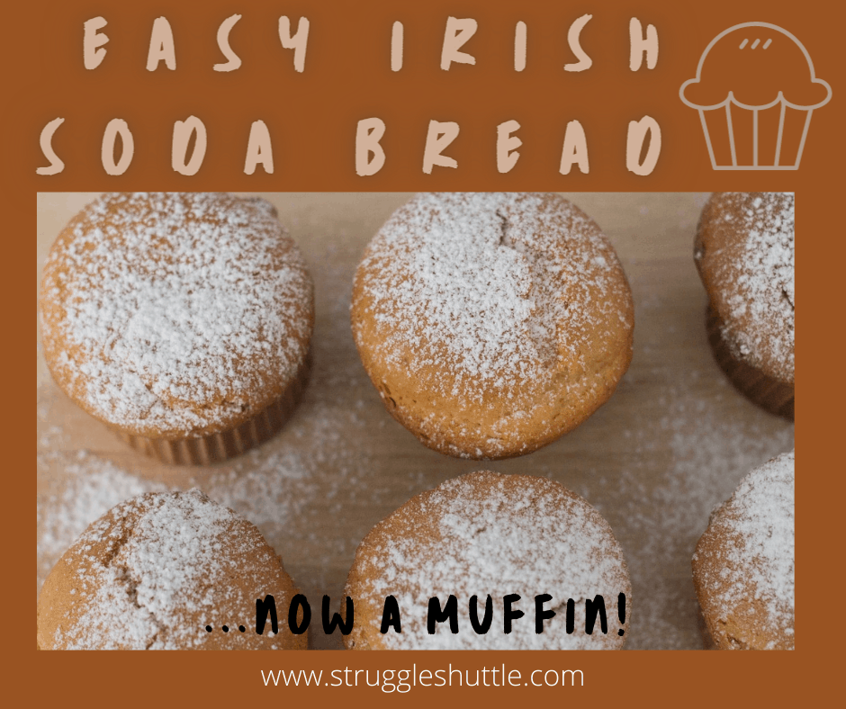 irish soda bread muffins fb