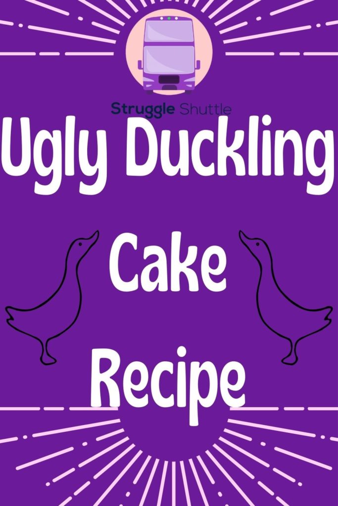 ugly duckling cake