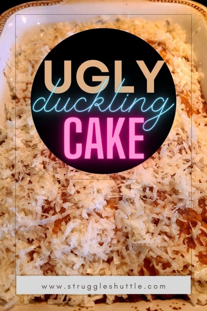 ugly duckling cake