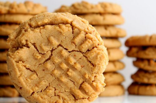 3 ingredient peanut butter cookies with brown sugar