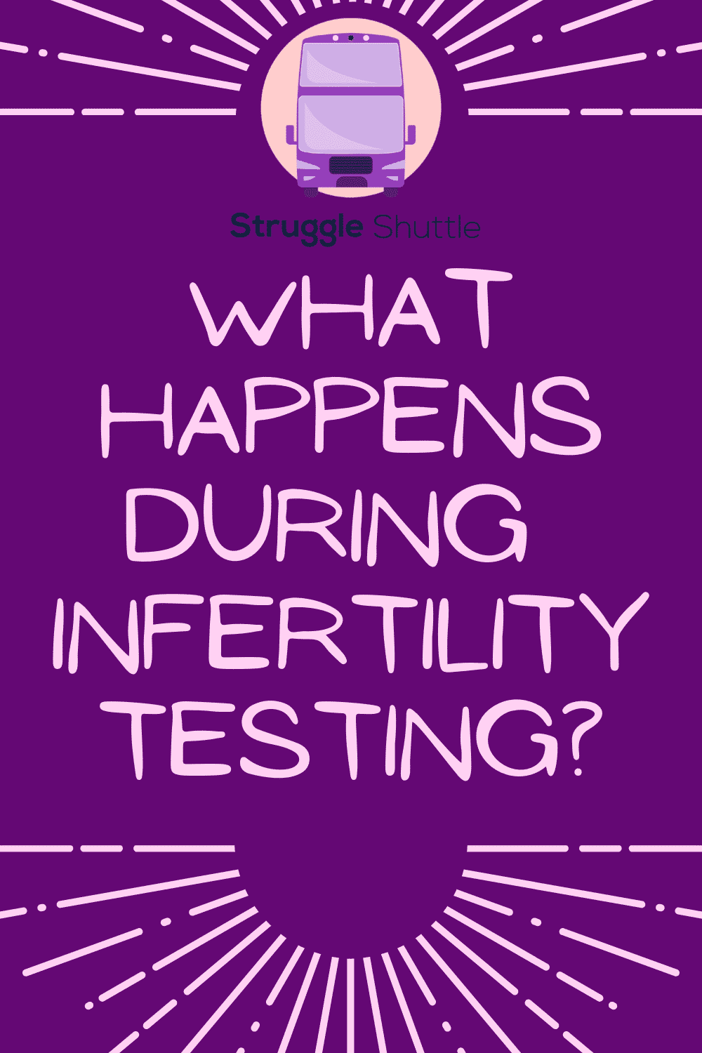 what happens during infertility testing